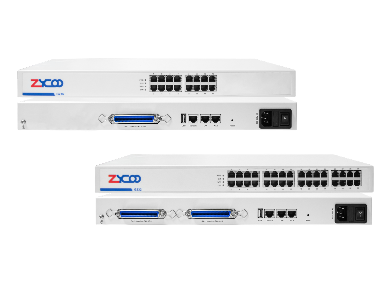 Gateway FXS ZYCOO G216 G232